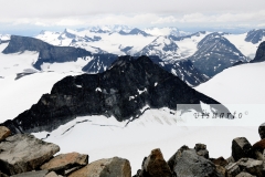 View from Galdhøpiggen