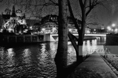 By the Seine by night
