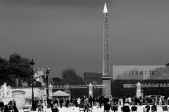 Entrance of Jardins de Tuileries with Obélisque du Louxor